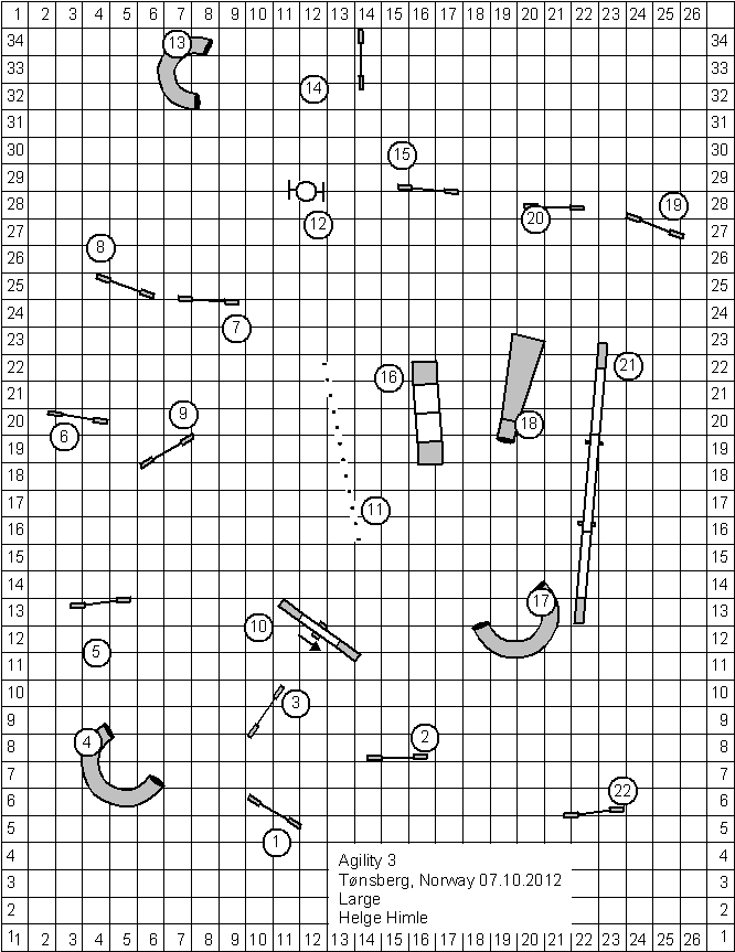 agility 3 tonsberg, norway 06.10.2012 large