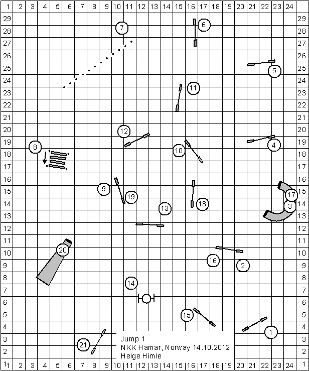 jump 1 nkk hamar, Norway 14.10.2012