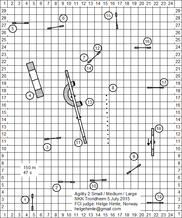 agility to små, mellomstore store NKK trondheim 050715