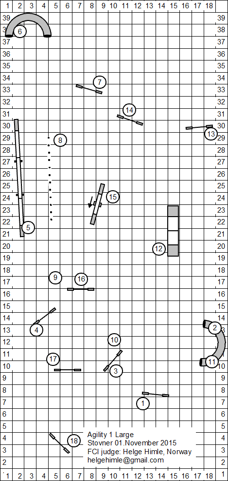 agility 1 large klofta