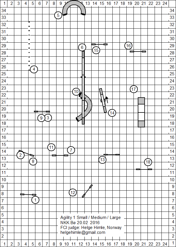agility 1 small medium large bo