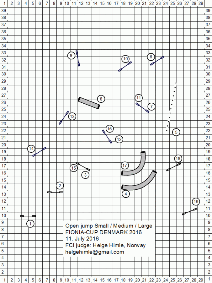 Open jump - small- medium - large - 11july - fionia